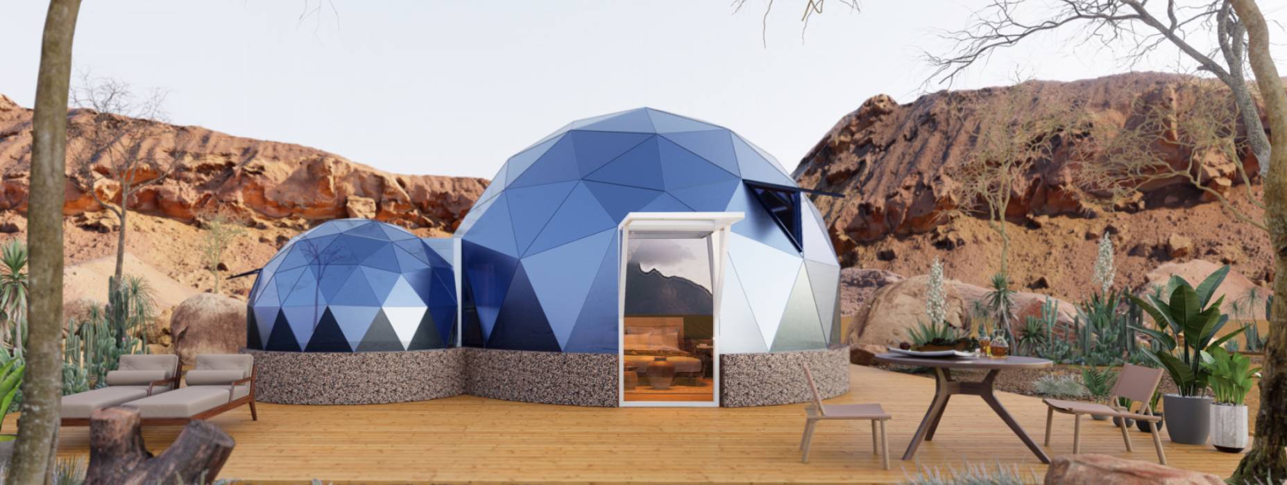 通辽球形智能光伏玻璃星空房